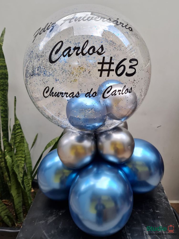 balões metalizados