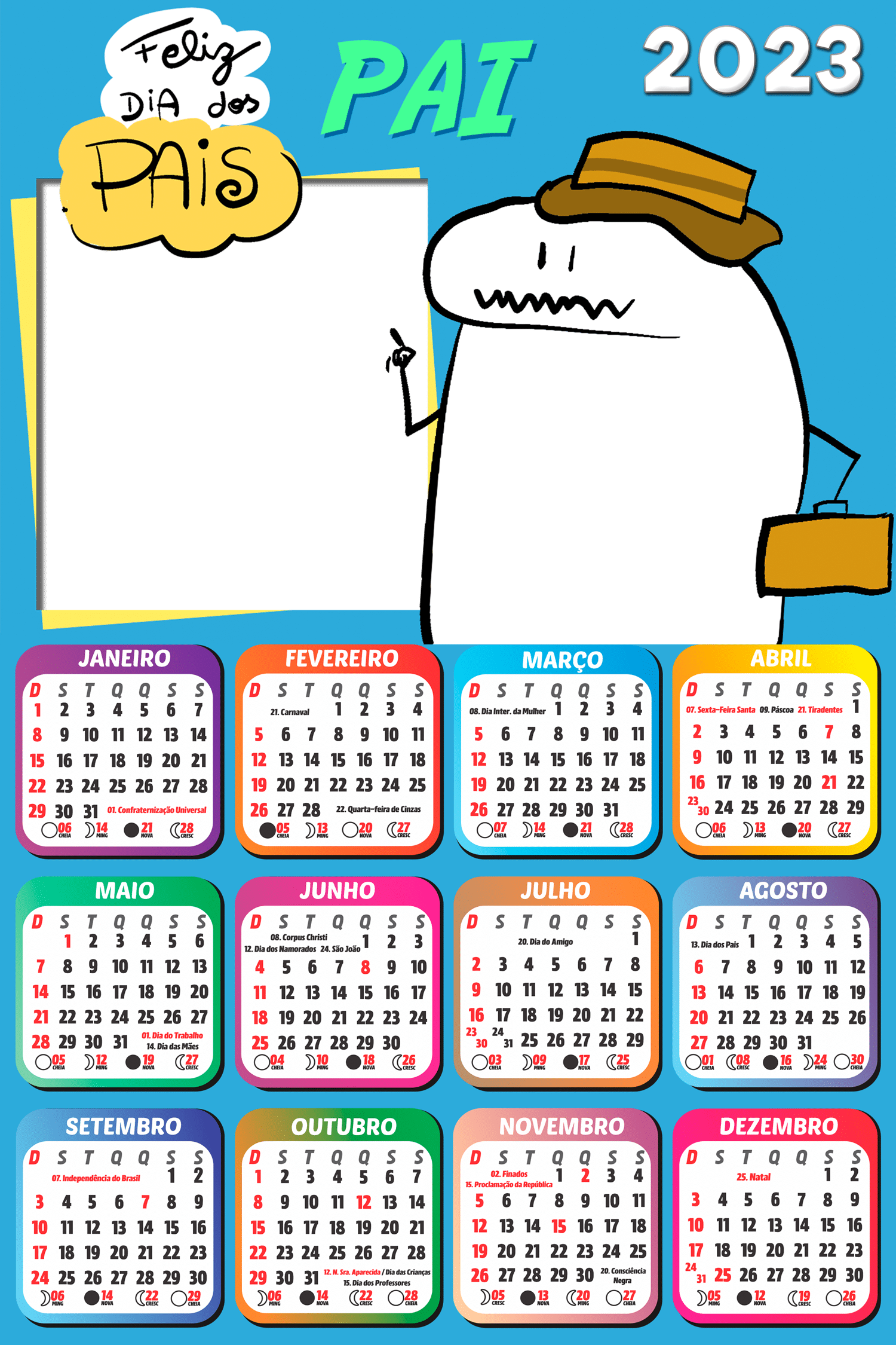 boneco flork para bolo