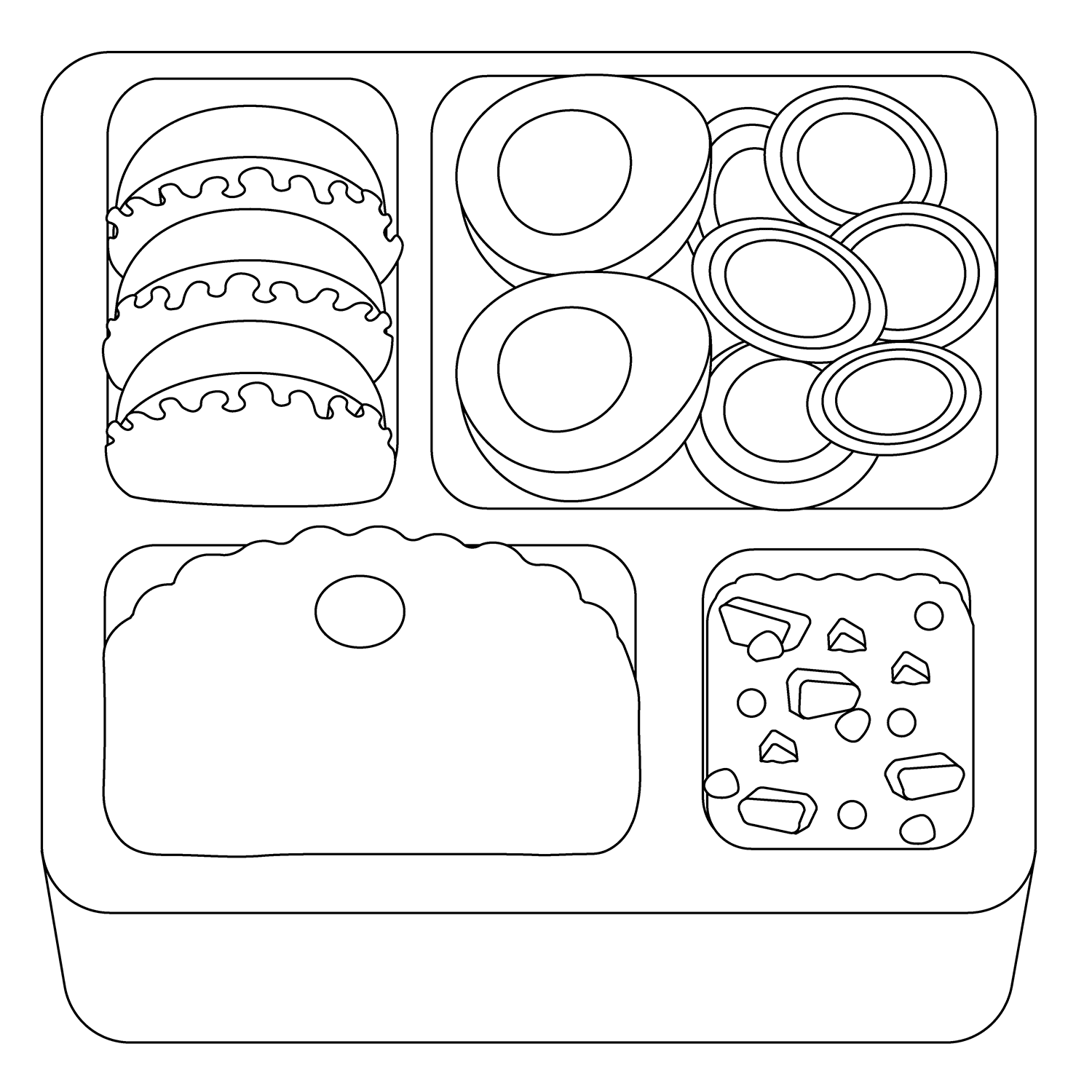 template bentô cake png