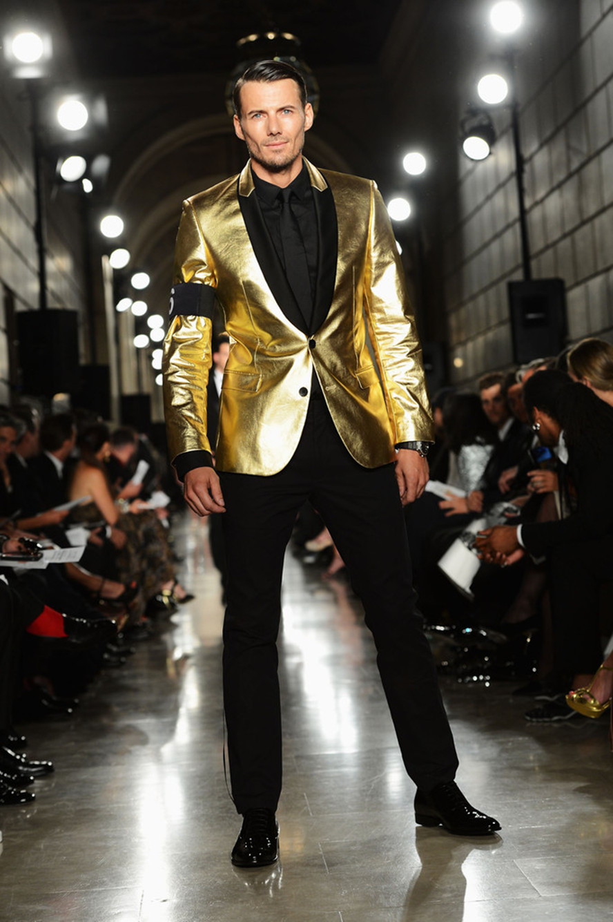 blazer dourado feminino paetês