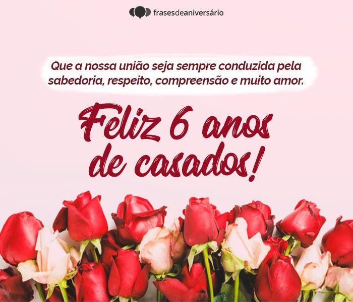 como comemorar 6 anos de casados