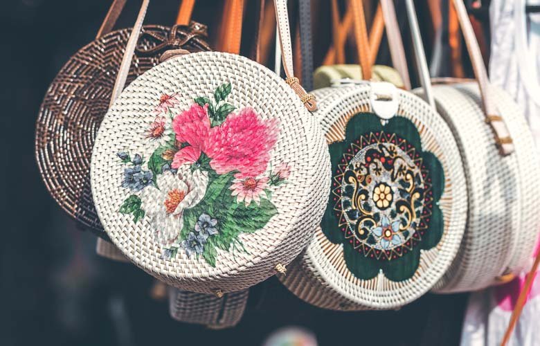 bolsa artesanal feminina
