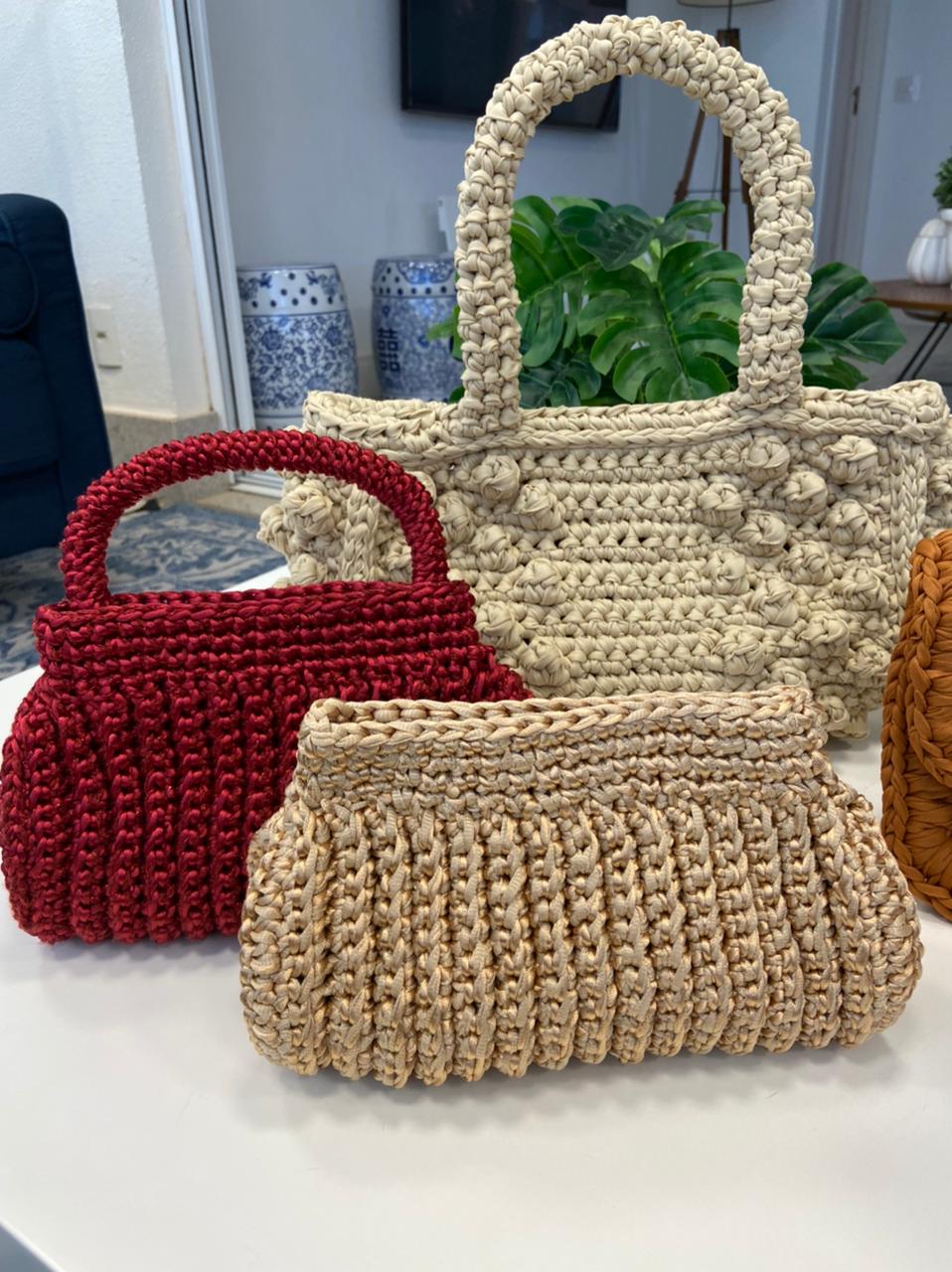 bolsa artesanal feminina