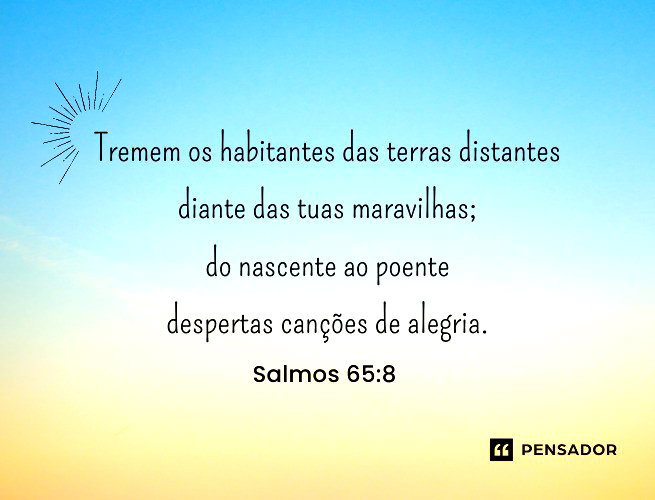 salmos inspiradores para bom dia