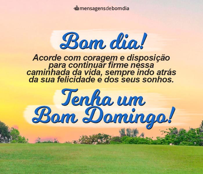 mensagens para compartilhar no domingo