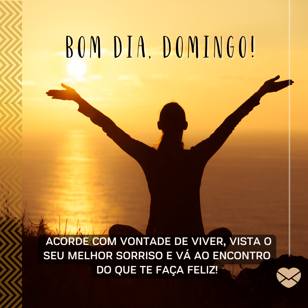 domingo de descanso e alegria frases