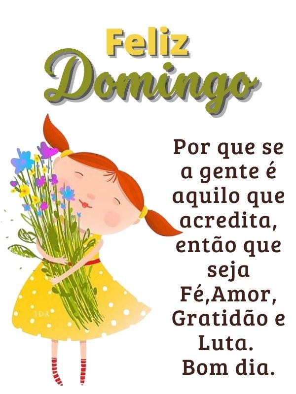 bom dia domingo abençoado