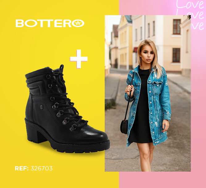 bota coturno feminina