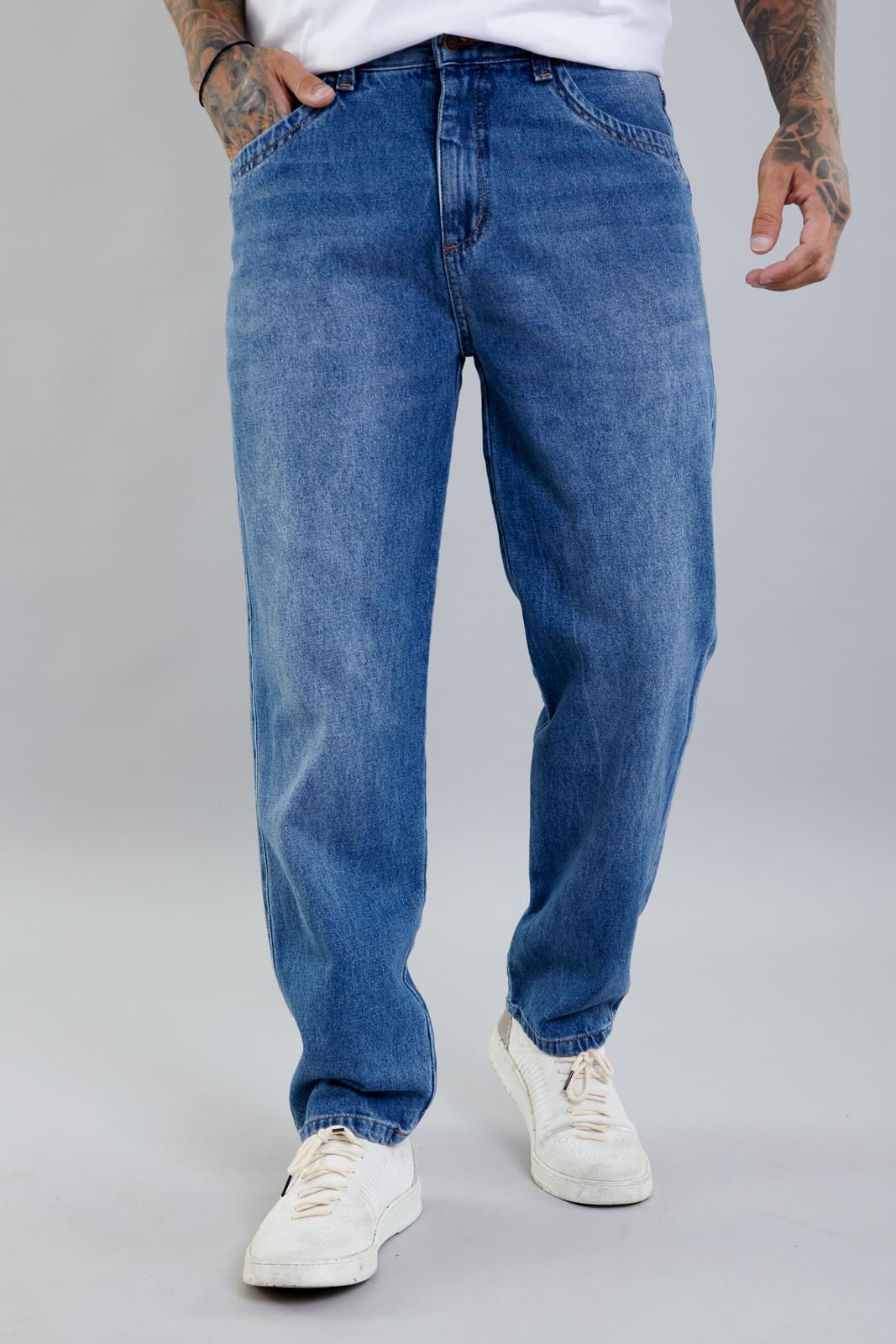 calça jeans masculina lavagem escura