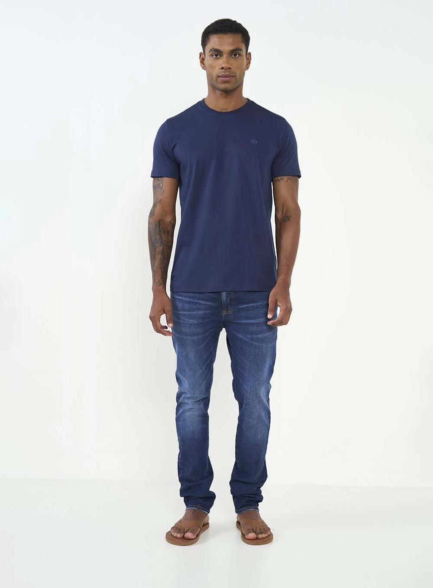 calça jeans preta reta masculina