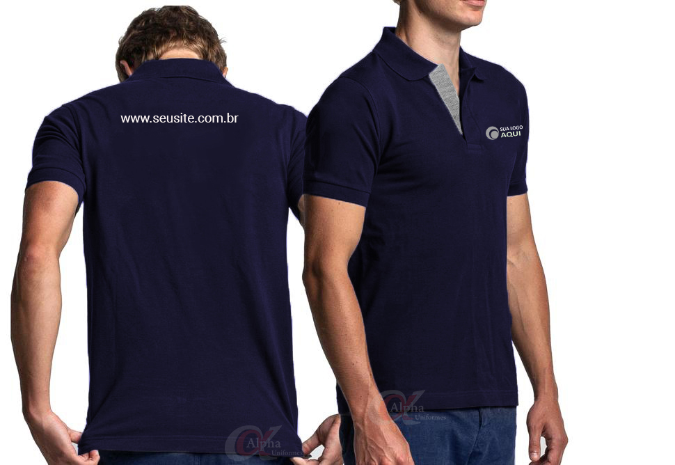 melhor malha para camisa polo uniforme