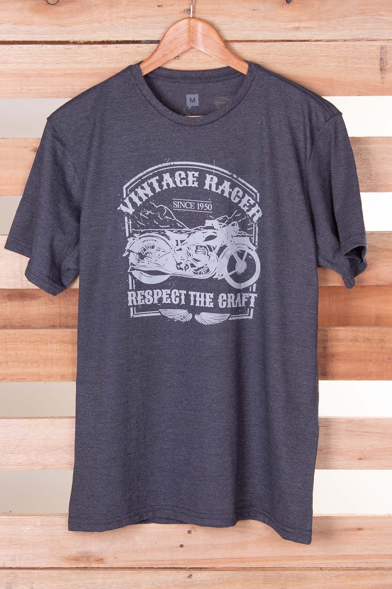 camiseta lisa vintage