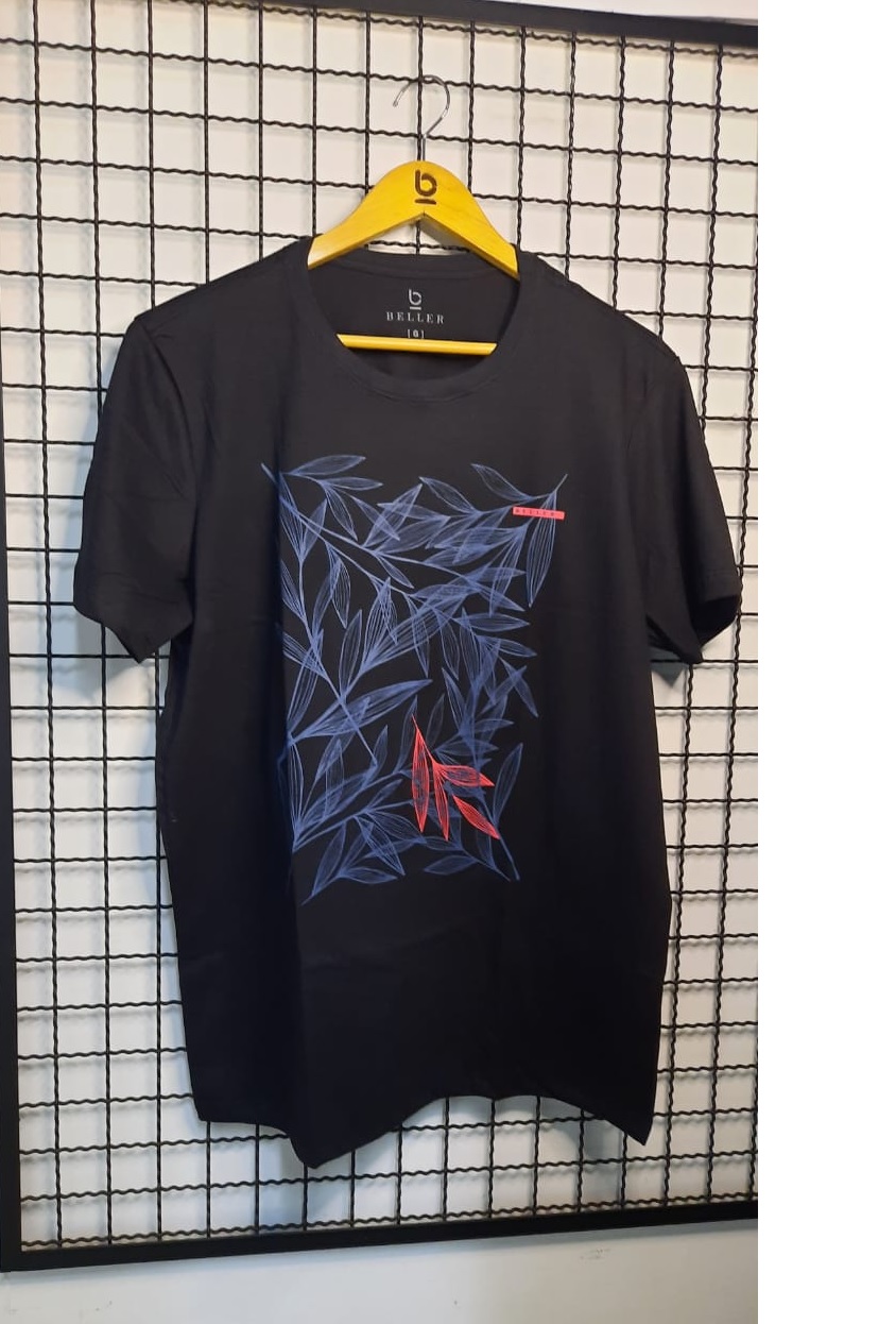 camiseta oversized algodão