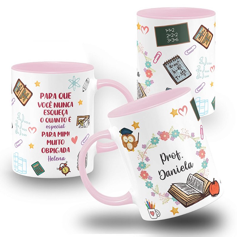 ideias de presente dia dos professores caneca