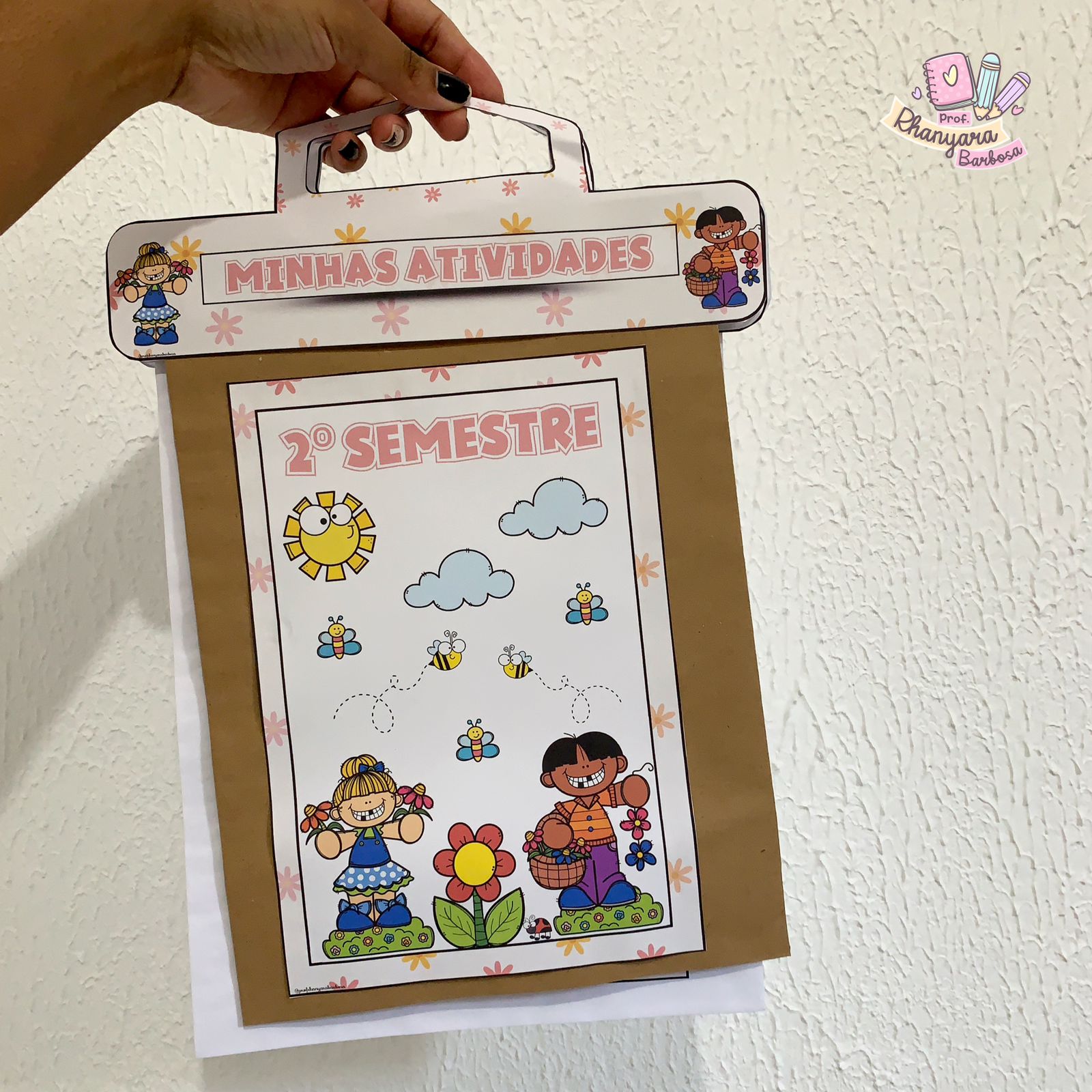 capa para atividades e portfólio