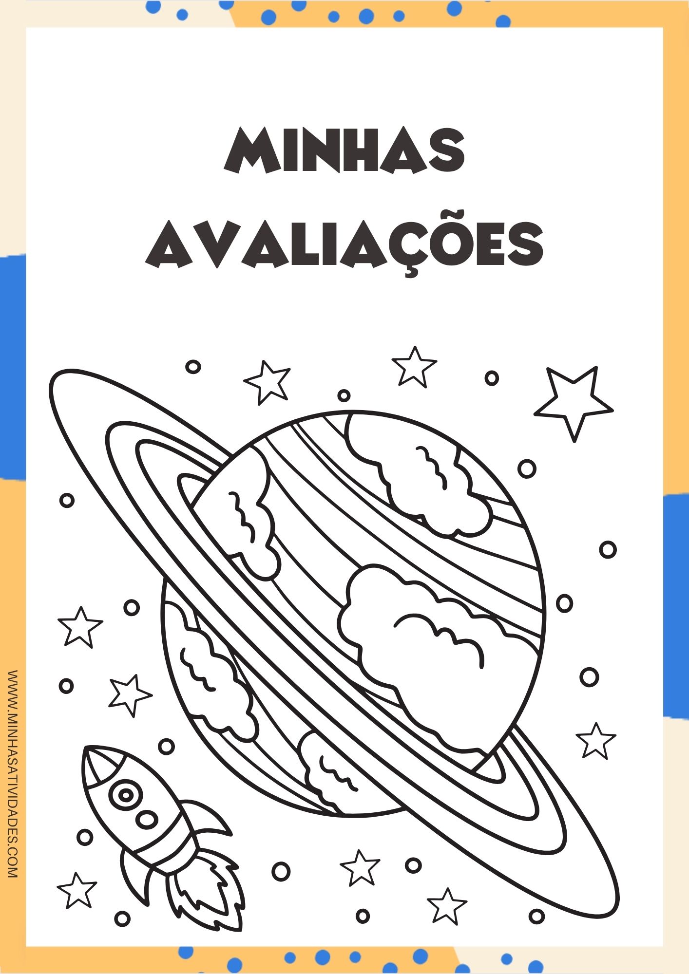 capa com alça para sacolinha de prova