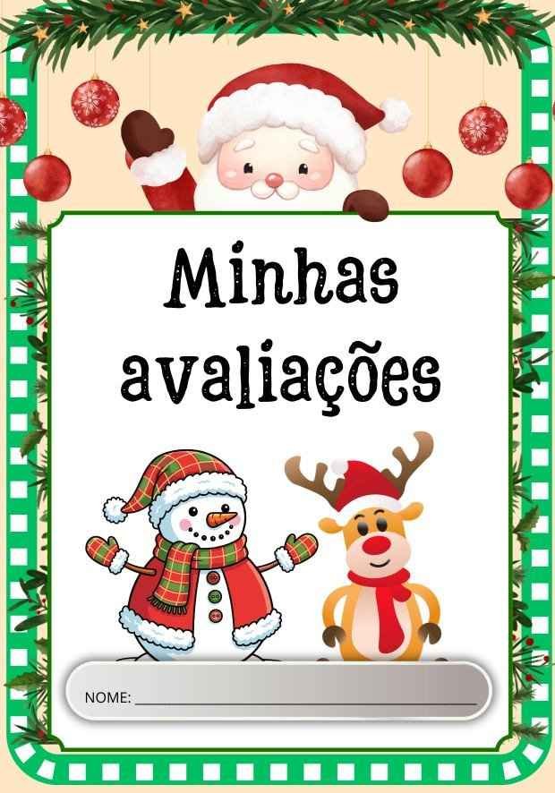 capa de avaliação personalizada com nome