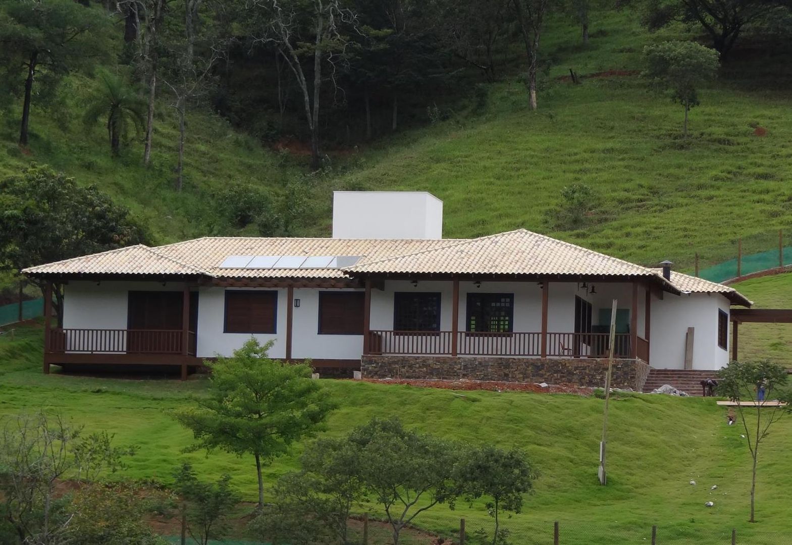 casa de campo simples