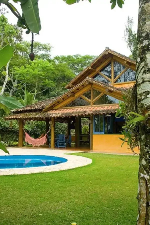 projetos de casas com alpendre
