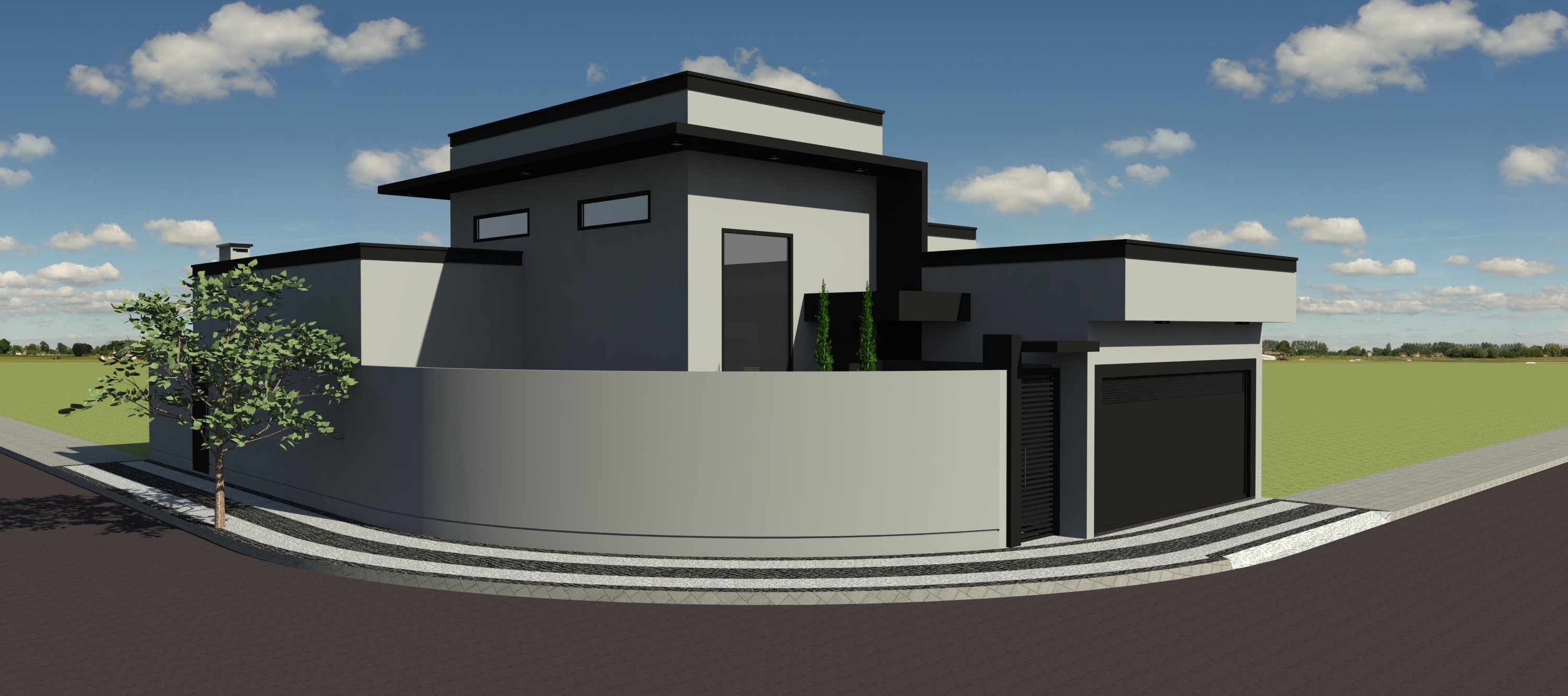 projetos de casas para lotes de quina