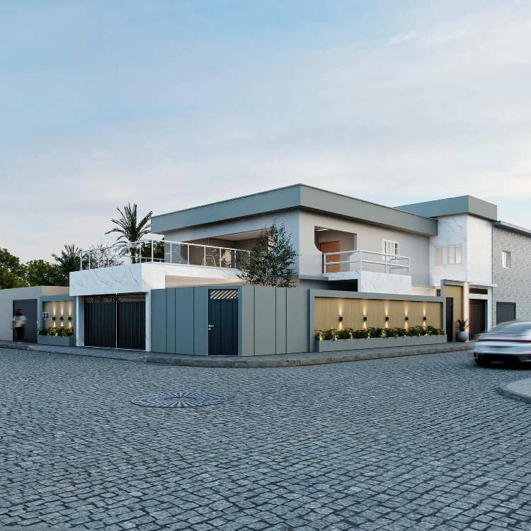 casas térreas de esquina