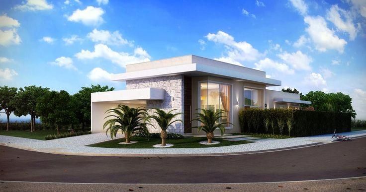 construção barata casa de esquina