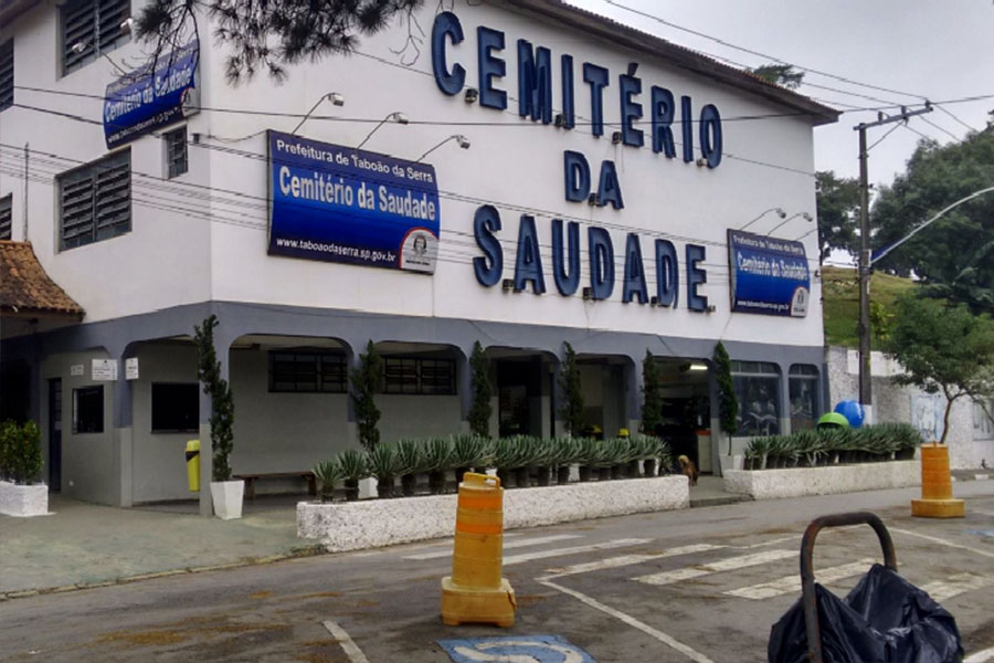 túmulos cemitério da saudade