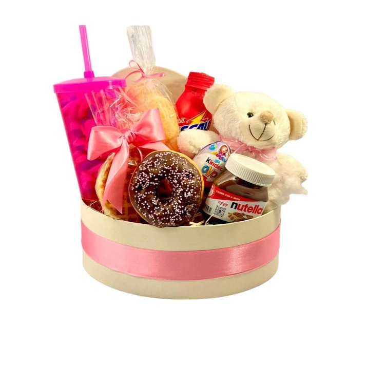 cestas de café da manhã personalizadas para meninas