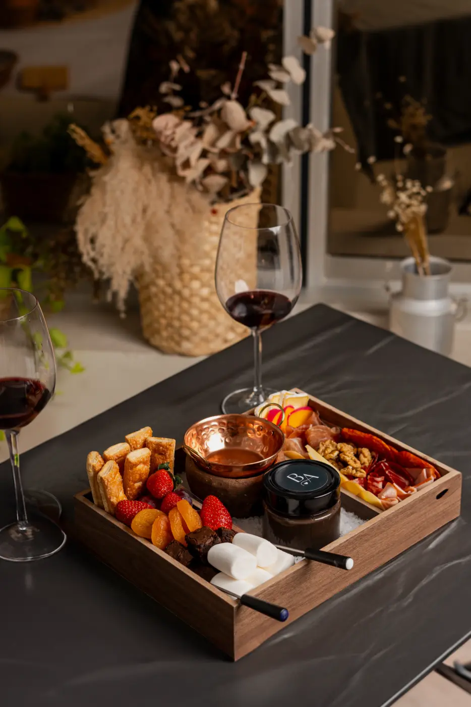 kit fondue para casal