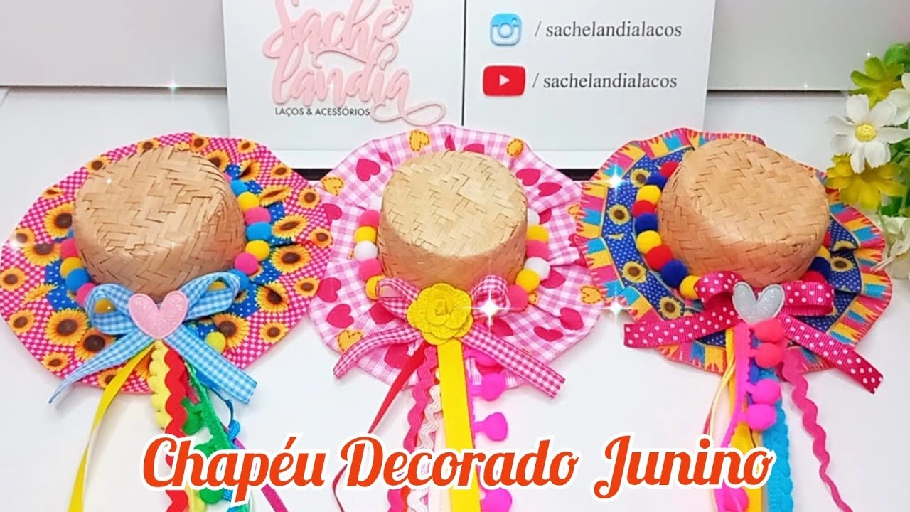 chapeuzinho junino infantil