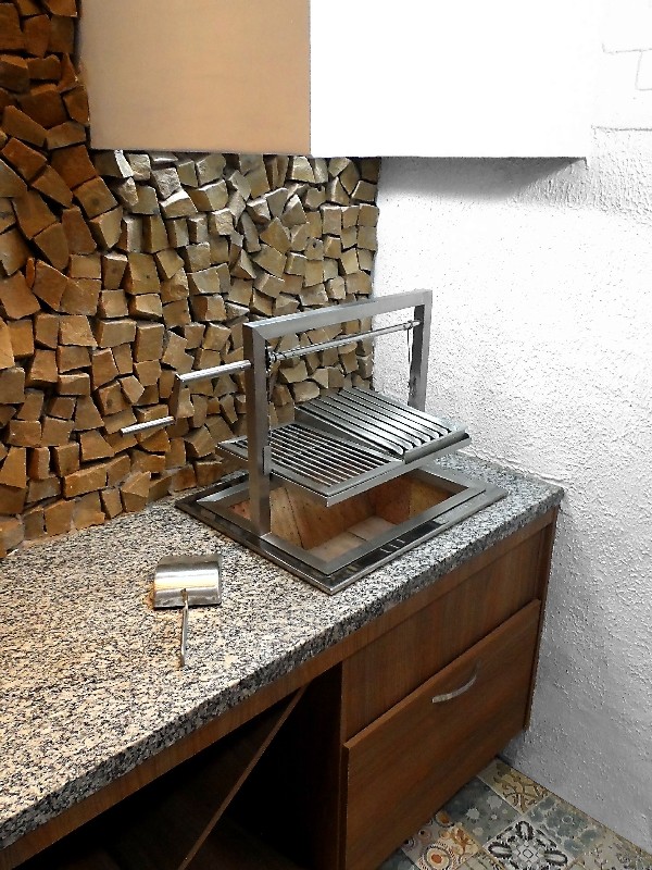 churrasqueira a gás de embutir