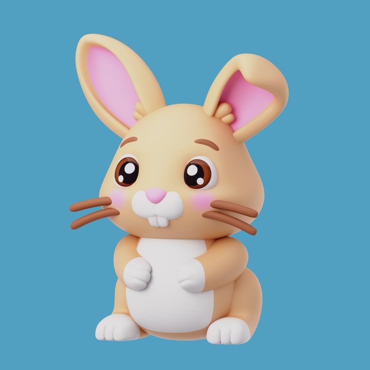 modelo coelho 3d download