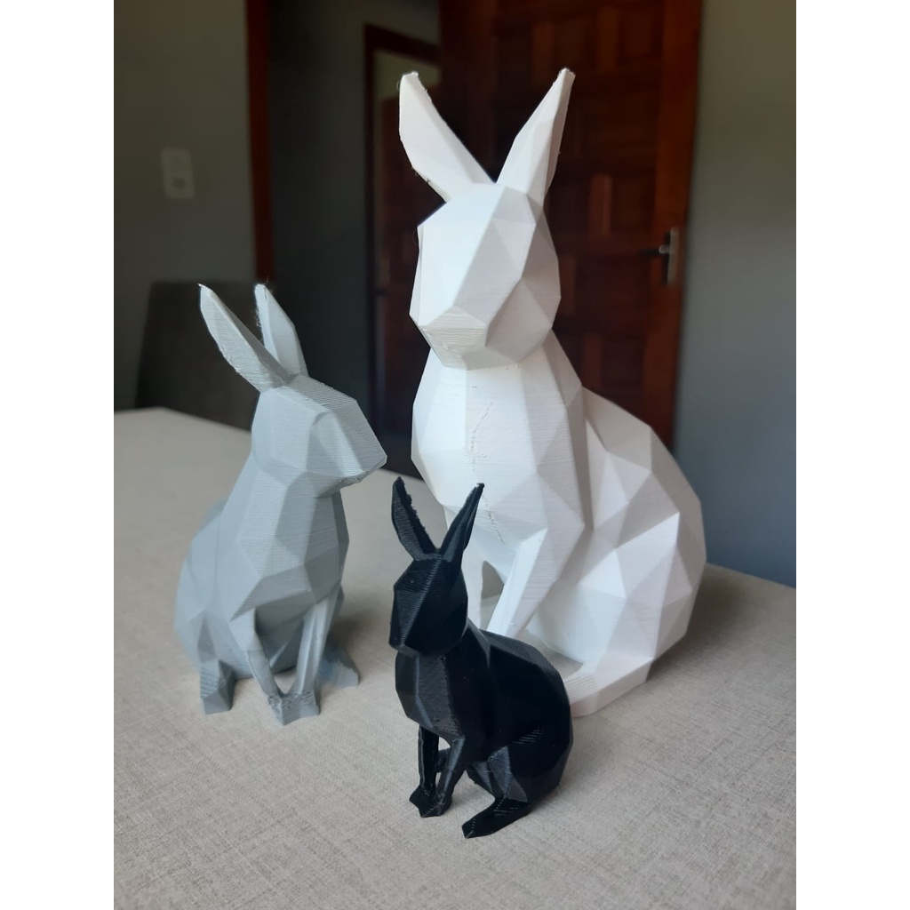 coelho 3d arte