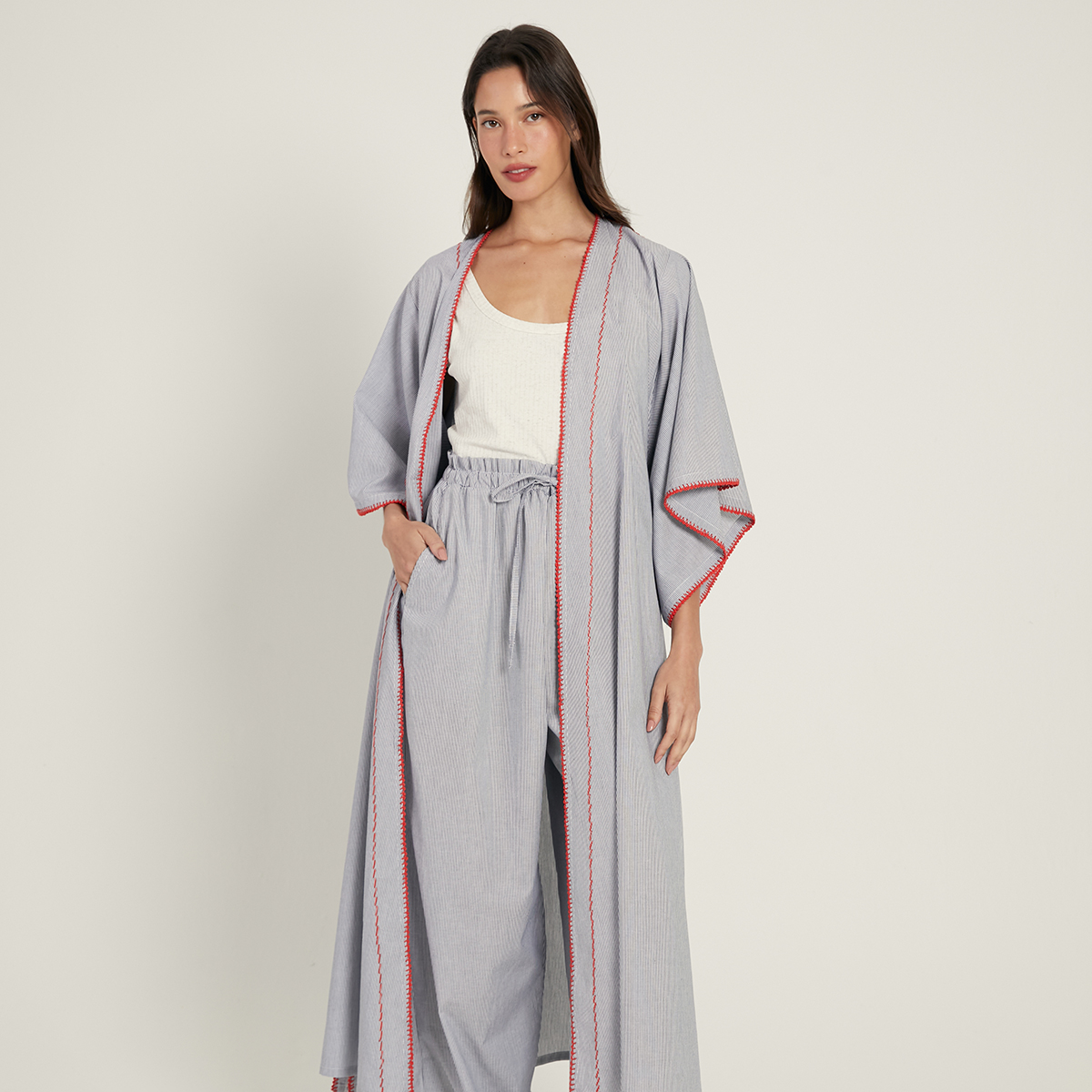 conjunto kimono viscose