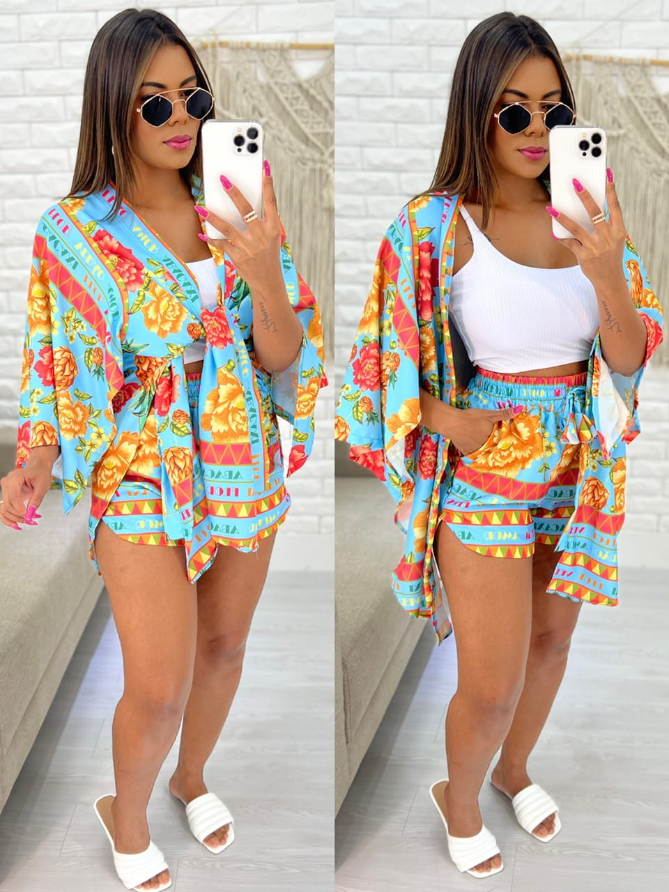 conjunto kimono duna