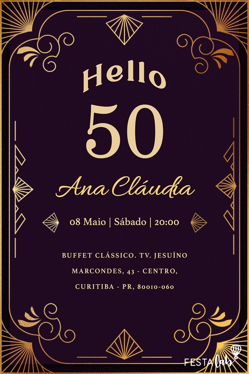 criar convite de aniversário online grátis