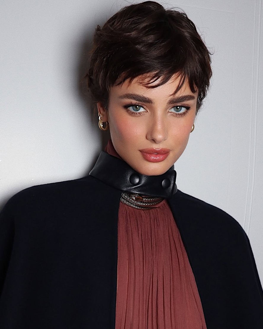 tendências cabelo curto mulher