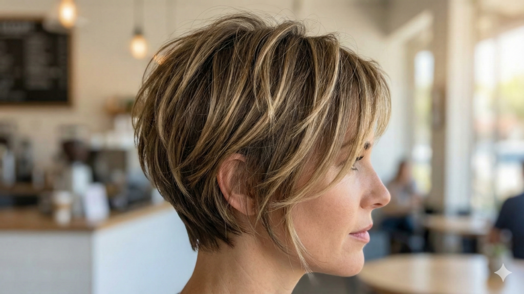 cabelo curto prático e estiloso