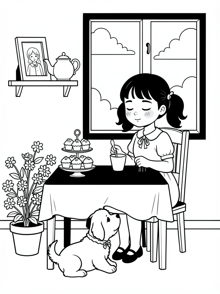 Página de site exibindo desenhos para imprimir com temas variados, em tons pastel.