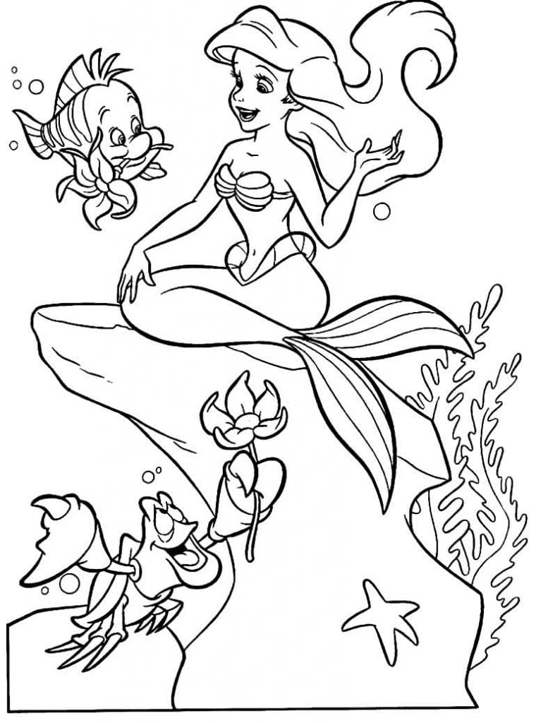 páginas para colorir princesas