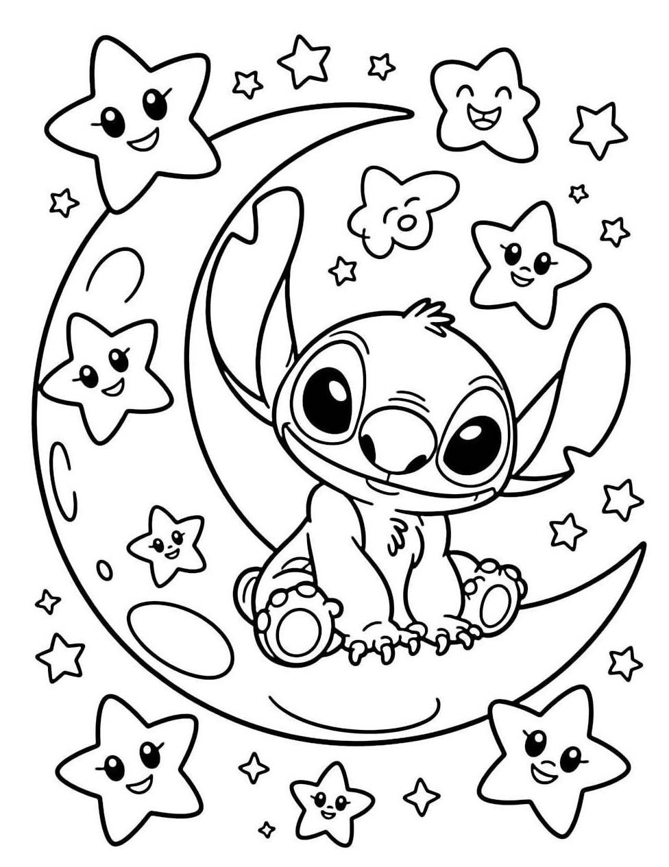 desenhos do Stitch para imprimir