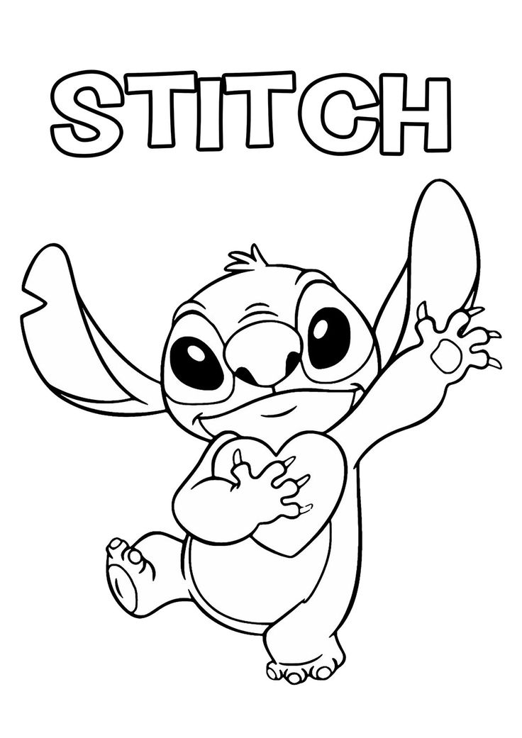 lilo e stitch desenhos para pintar