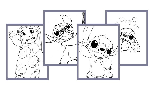 desenhos do Stitch para imprimir