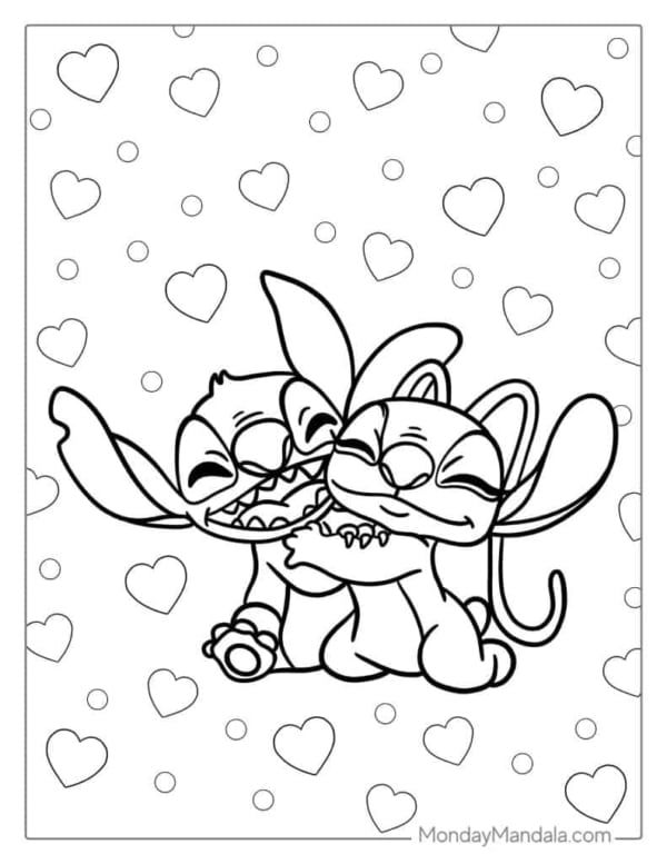 atividades com o stitch para crianças