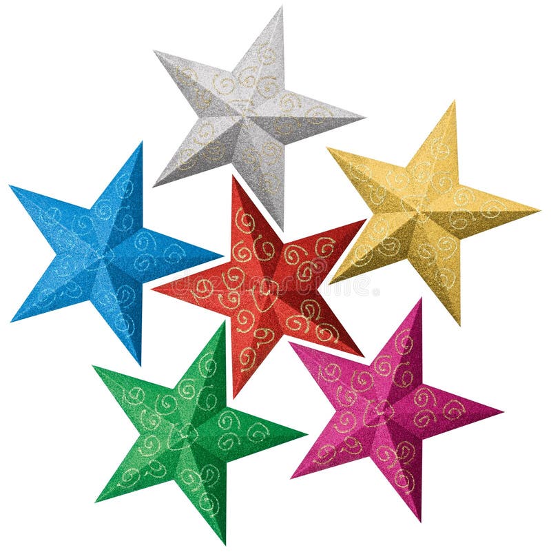 desenhos de estrelas coloridas para imprimir