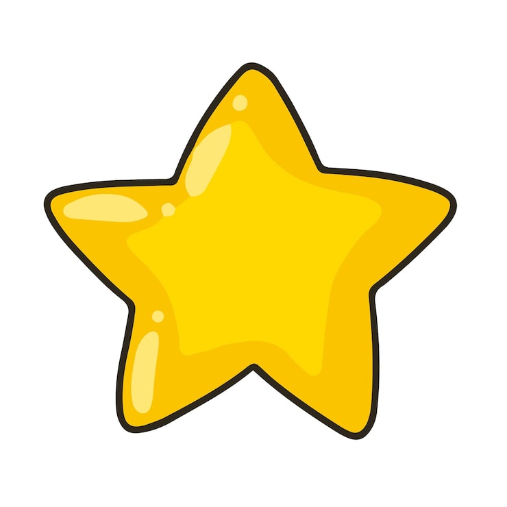 vetores de estrelas coloridas