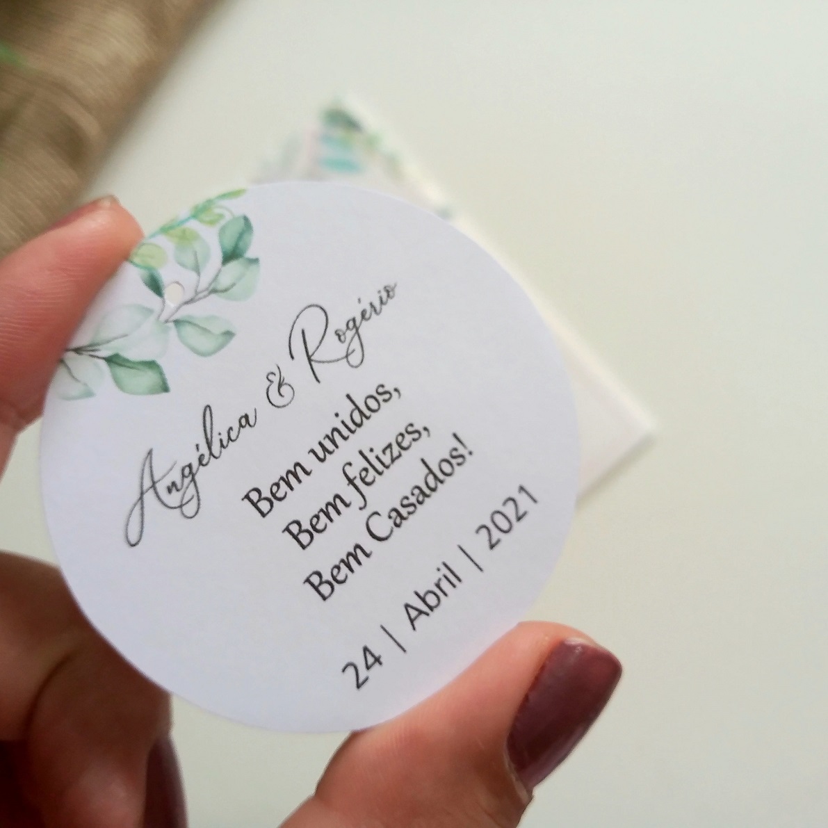 tags para lembrancinhas de casamento personalizadas