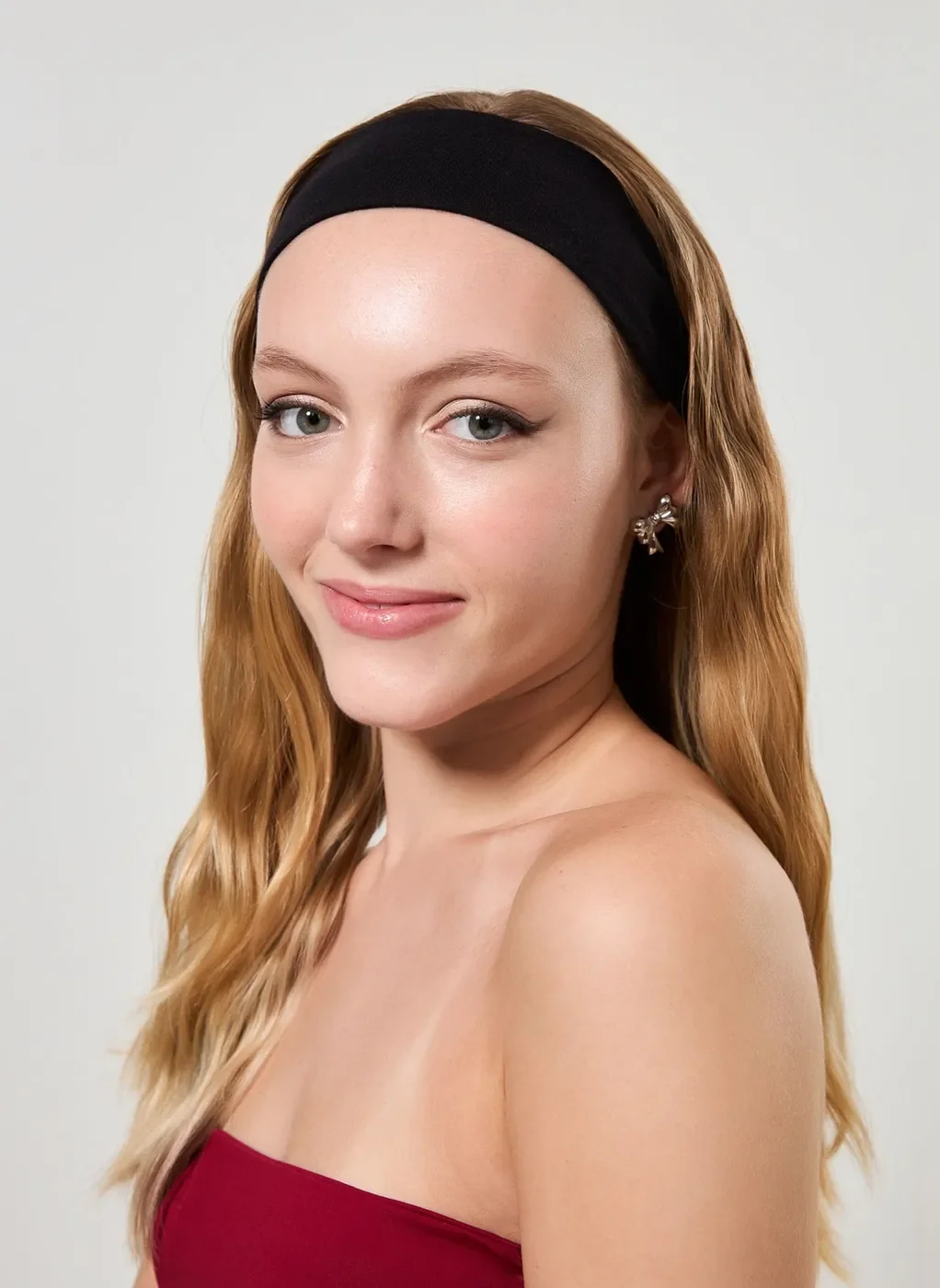 faixa de cabelo atoalhada