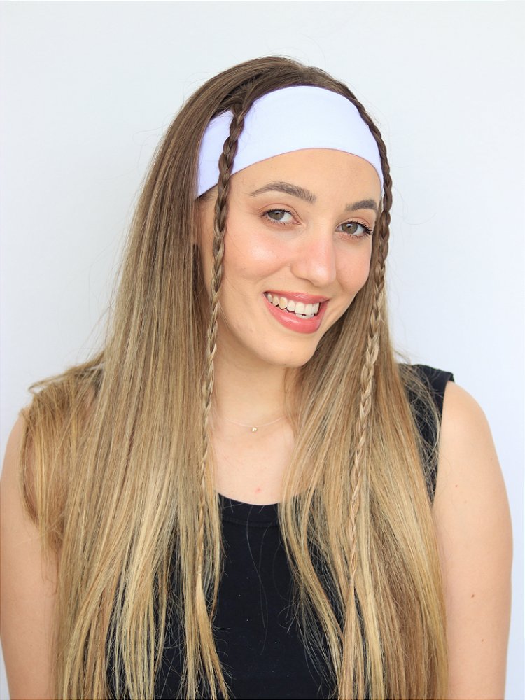 faixa de cabelo para maquiagem