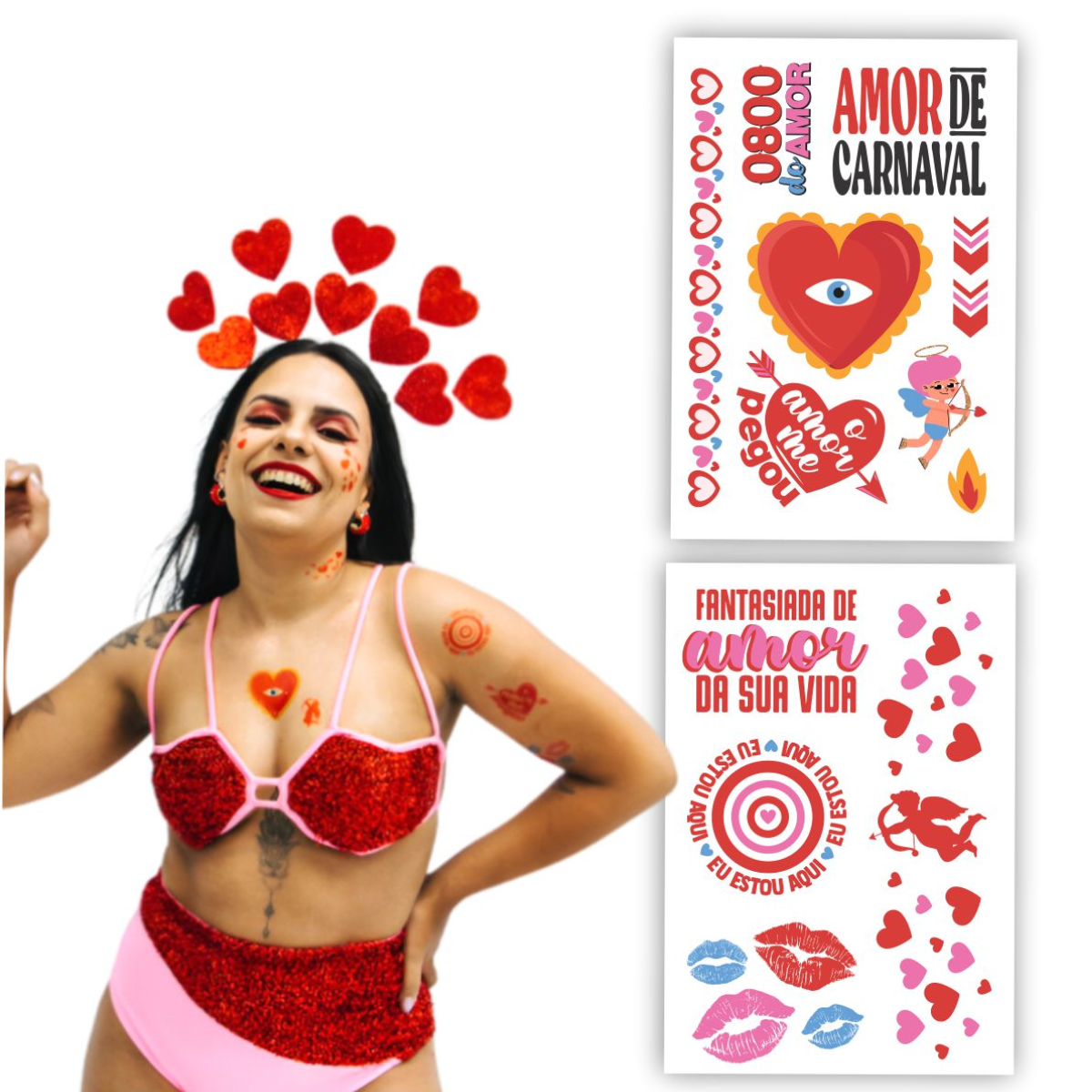 maquiagem cupido